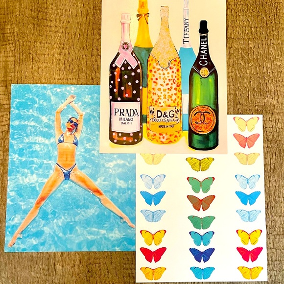 Posterfi Art Posterfi Set Of 3 1x14 Wall Art Prints Poshmark